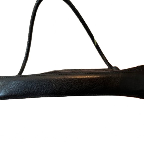 Brighton black signature heart pattern shoulder bag - Picture 4 of 6